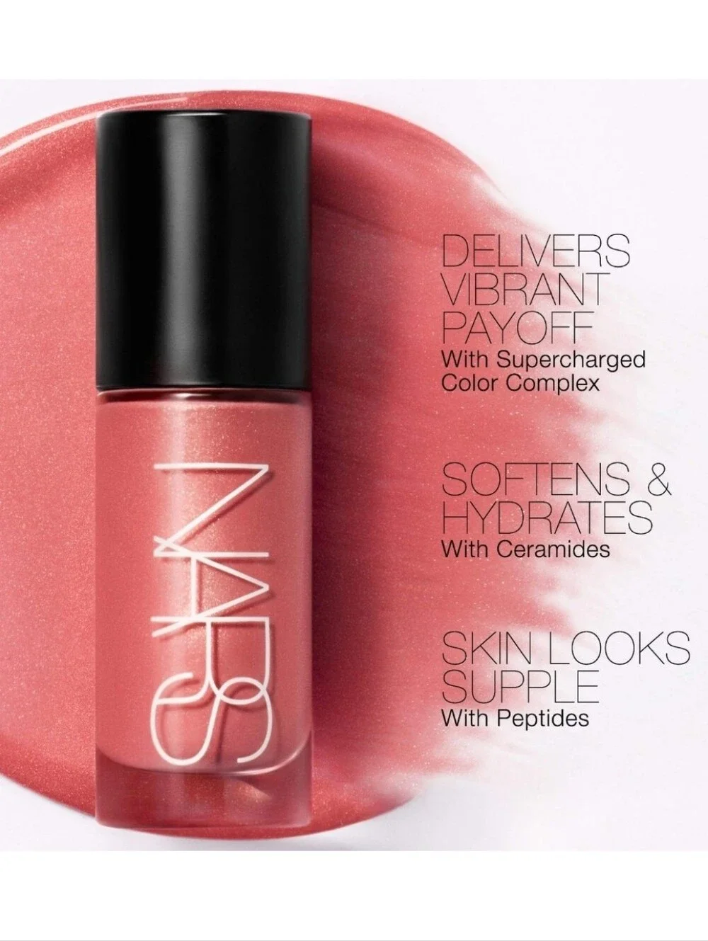 NARS Insatiable Longwearing Liquid Blush in Girl Happy BNIB